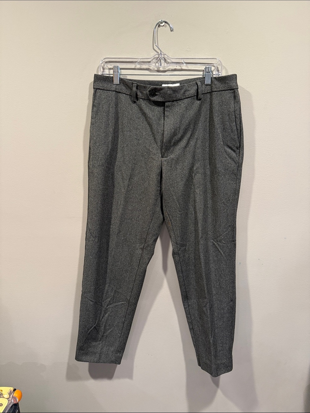 Goodfellow & Co Gray Men's Dress Pants - Tailored Pleat Front